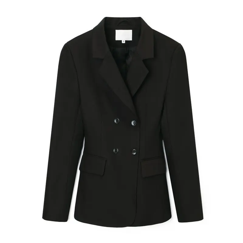Blazer Wanita Kasual Pintar Slim Fit Berbilang warna